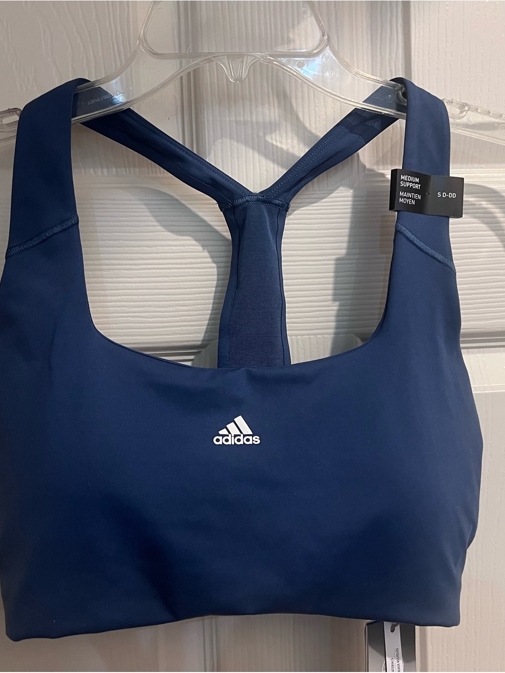 adidas Powerreact Essentials Medium Support Sports Bra